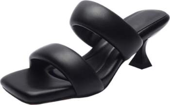 Krazing Pot Mules Cow Skin Peep