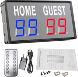 LED Electronic Score Keepers Adjustable Multi-Sport