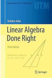 Linear Algebra Done Right Third Edition