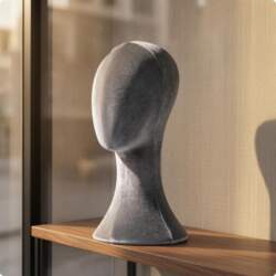Mannequin Head Simple Setup Assembly Hat