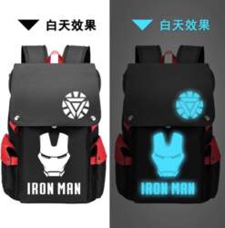 Marvel Licensed Backpack Spiderman Avengers Iron