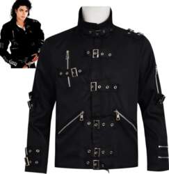 Michael Jackson BAD Punk Jaka Melna