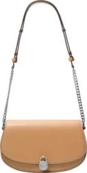 Michael Kors Solid Simple Leather Saddle