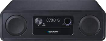 Micro System All-in-one Bluetooth CD/MP3/USB/AUX/Clock/Alarm melns