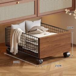 Mobile Under‑cabinet Storage Cart Multi‑function Bathroom