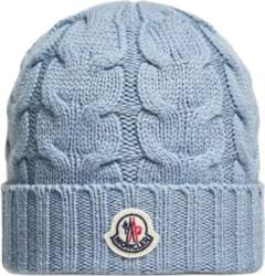 Moncler Logo Patch Initial Cut Wool