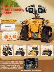 New 5-in-1 Transformable Remote Control Robot