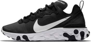 Nike React Element 55 Melns Balts