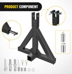 Nilight 3 Point 2 Trailer Hitch