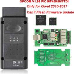 OPCOM V5 Opel 2021 priekšā OP