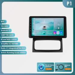 Ossuret Android 13 automašīnas radio priekš