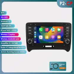 Ossuret RDS Auto Radio priekš TT