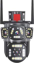 Panoramic 360° PTZ Camera WiFi Multi-Lens