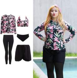 Plus Size UV Protection Rash Guard