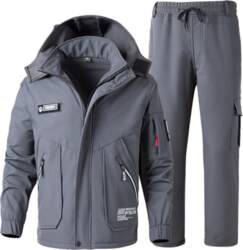 Plus Size Winter Mens Softshell 2