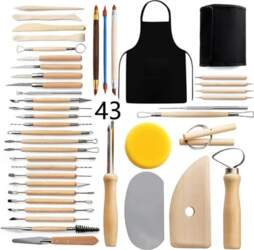 Pottery Clay Sculpting Tools Double Sided