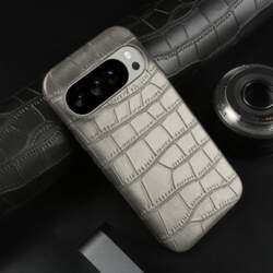 Premium Crocodile Leather Case For Google