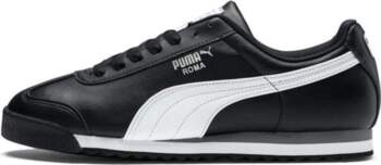 PUMA Roma Basic Black White PUMA