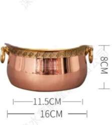 Pure copper thickened restaurant single hot