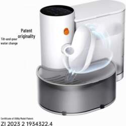 Rechargeable Pet Gravity Water Fountain &