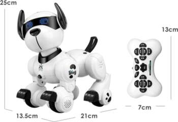 Remote Control Programming Smart Dog Robotic