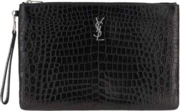 Saint Laurent Ysl Monogram Silver Hardware