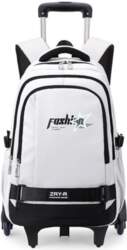 School Bag Roller Student Backpack 6
