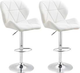 Set of 2 Bar Stools with