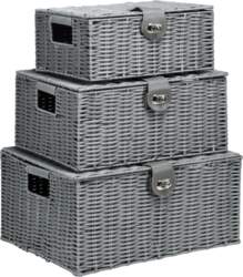 Set of 3 Storage Baskets made