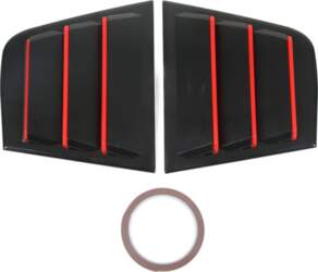 Side Window Louver Rustproof Simple tallation