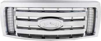 Silver Electroplated Front Grille Mesh for