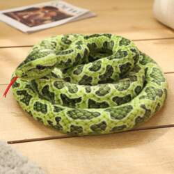 Simulācijas čūska liela Python viltus čūska