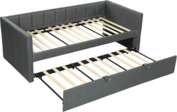 Single Bed with Pull-Out Second Bed