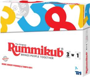 Spēle. Rummikub 3in1