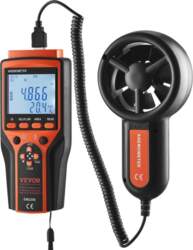 Split Handheld Anemometer, 14℉-140℉, Digital Wind