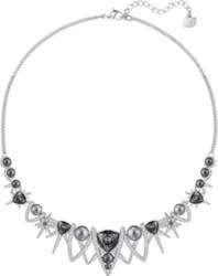 Swarovski Fantastic Black Triangular Cut Platinum