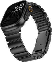 Titanium Fluoroelastomer Rubber Strap for Apple