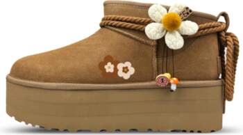 UGG Cow Split Leather Short Snow