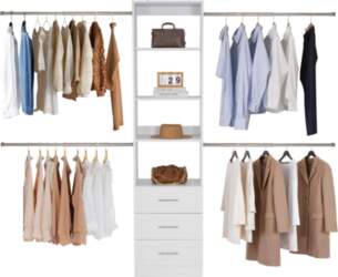 VEVOR Closet System with 3 Drawers