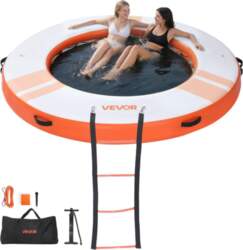 VEVOR Inflatable Floating Dock, 2.44