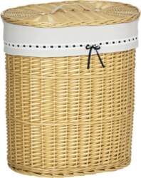 Wicker Laundry Basket with Lid Laundry