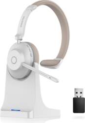 Wireless Headset with Mic Mute Charging