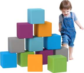 12 PCs Soft Play Blocks, Soft
