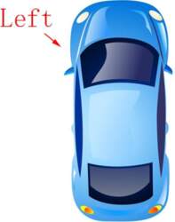 1pcs Auto Left Right Side Rear