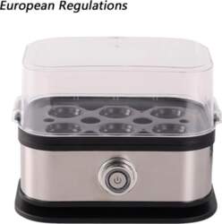 200W Power Eggs Boiler Space Saving