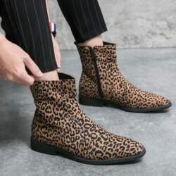 2024. gada leoparda apdrukas raksts potīšu