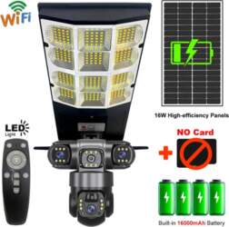 2-in-1 Solar Light & Security Camera
