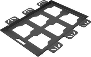 2 Pcs Toolbox Mounting Plate Fit