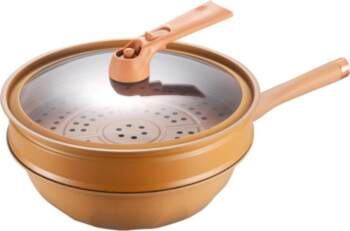 32cm Steaming Frying Pan Soup Pot