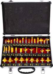 35pcs 1 2 inch Shank Router